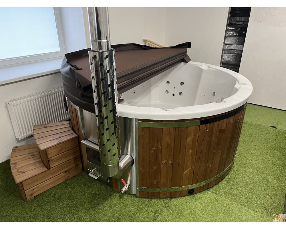 Klassisk akrylspabad 180 cm med integreret ovn image 1