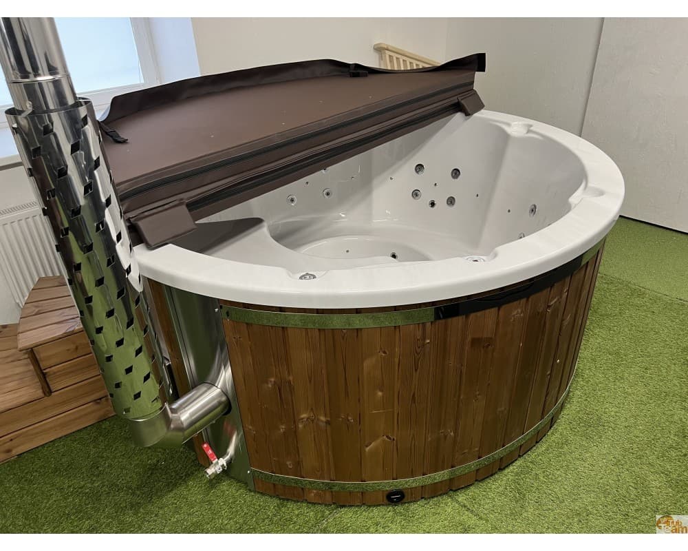 Klassisk akrylspabad 180 cm med integreret ovn image 2
