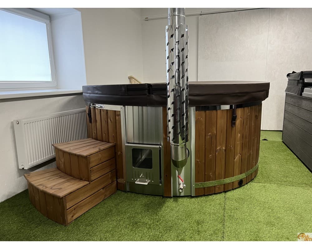 Klassisk akrylspabad 180 cm med integreret ovn image 4