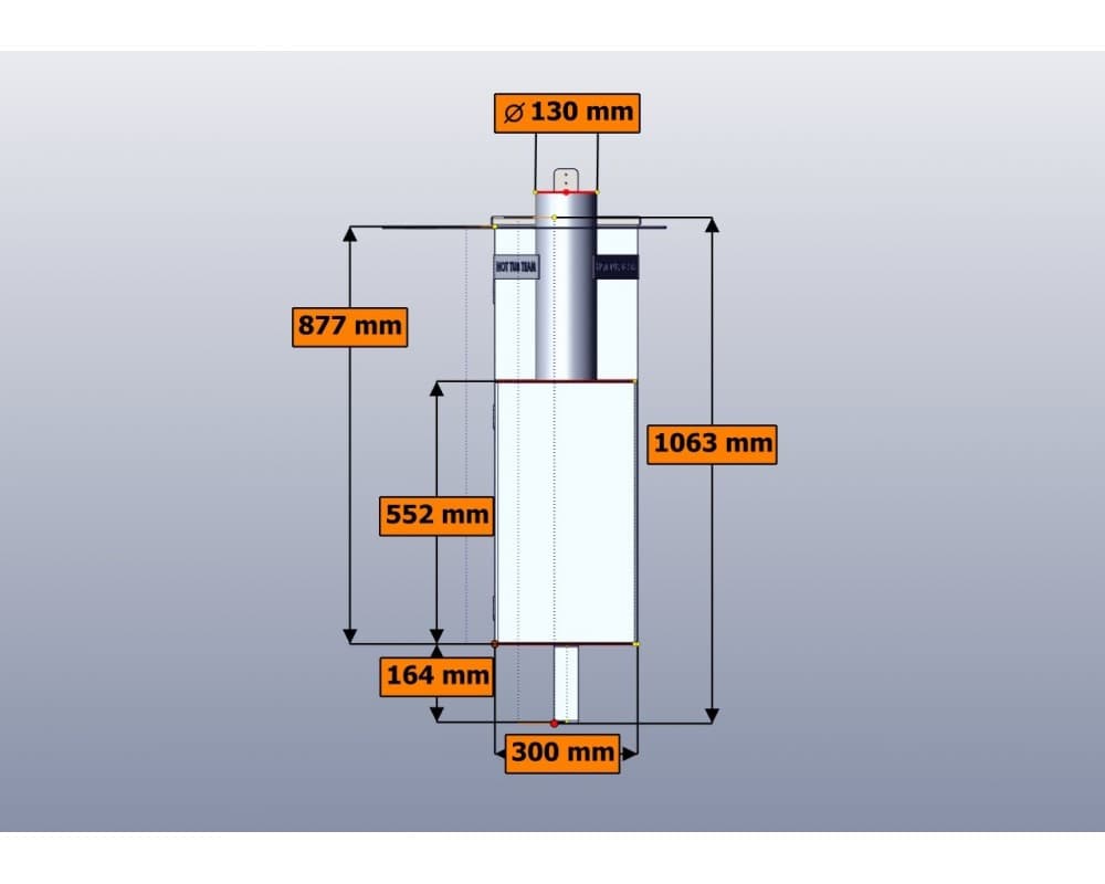 Indvendig aluminiumsovn KL AL-60 (29 kW) image 3