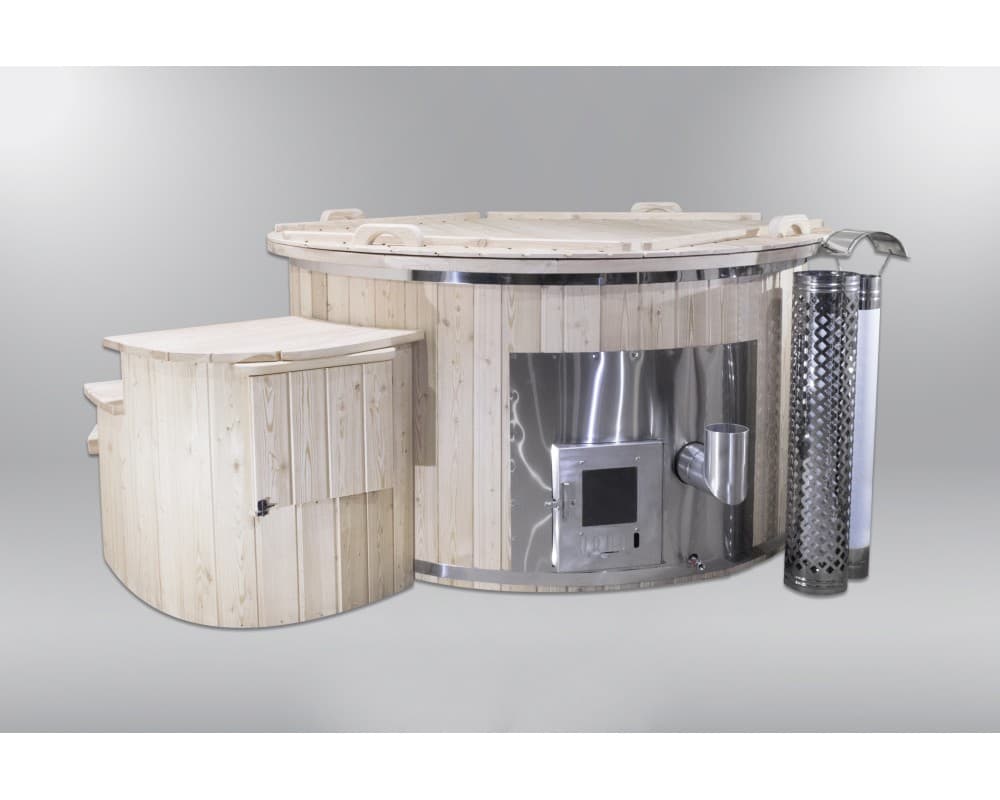 Glasfiber-spabad med to ovne image 1