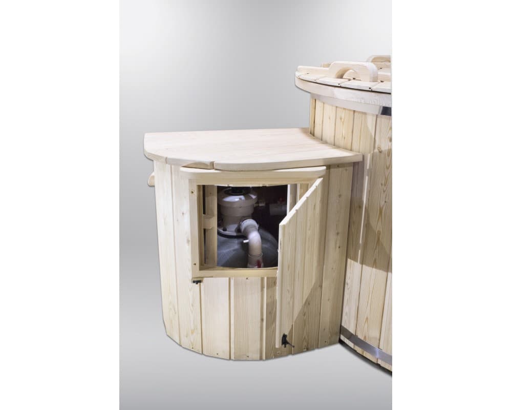 Glasfiber-spabad med to ovne image 3