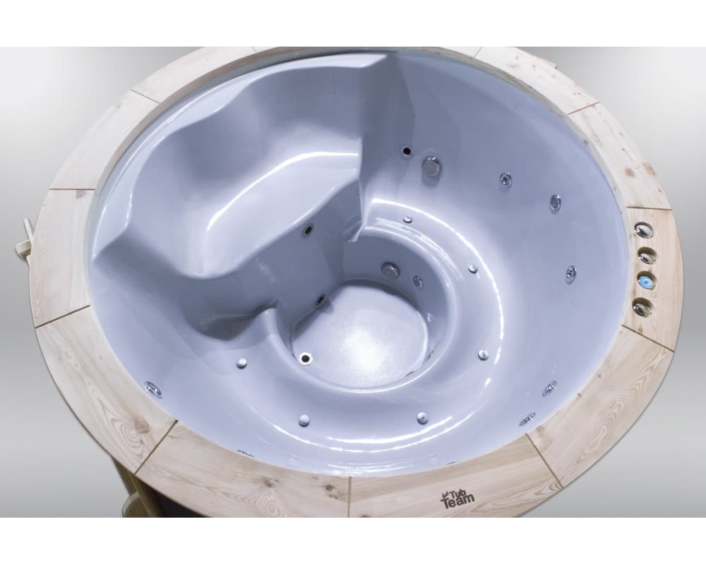 Glasfiber-spabad med to ovne image 5