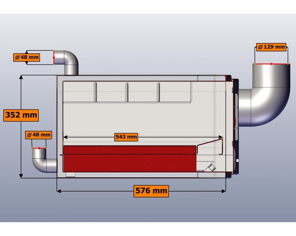 Integrerbar ovn KJL NP-01 (28 kW) image 3