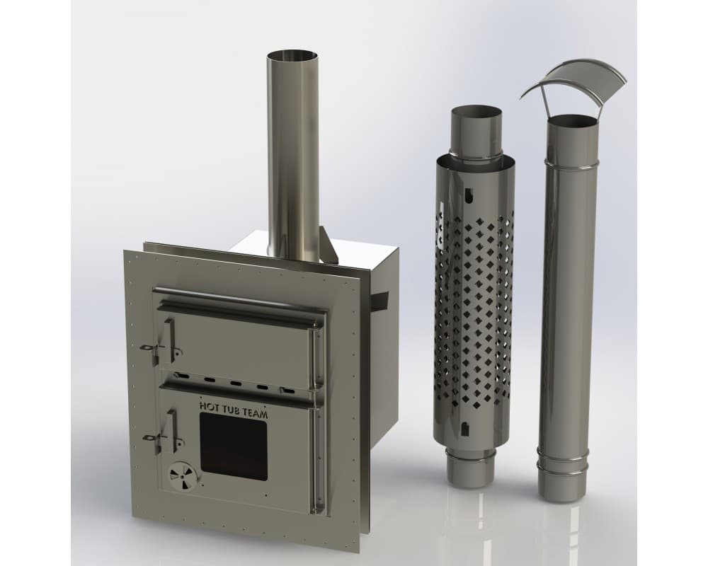 Integrierter Ofen für Kunststoff-Whirlpools KKI NP-01 (55 kW) image 1