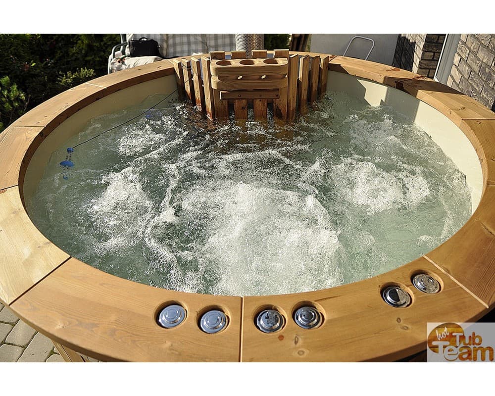 Whirlpool mit integriertem Ofen, 1,8 m, 5–6 Personen image 3
