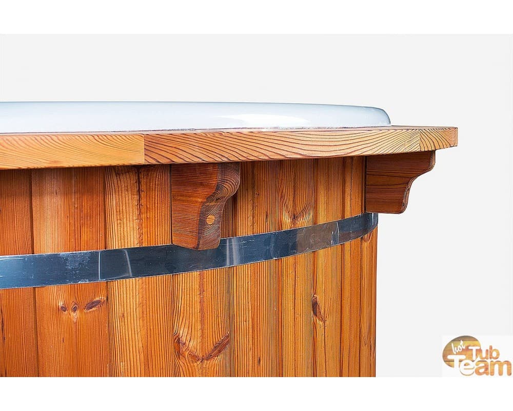Hot Tub with Wooden Ring image 5