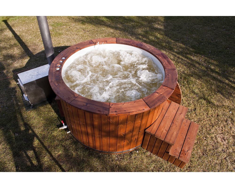Udendørs spabad 1,6 m med massagesystem image 2
