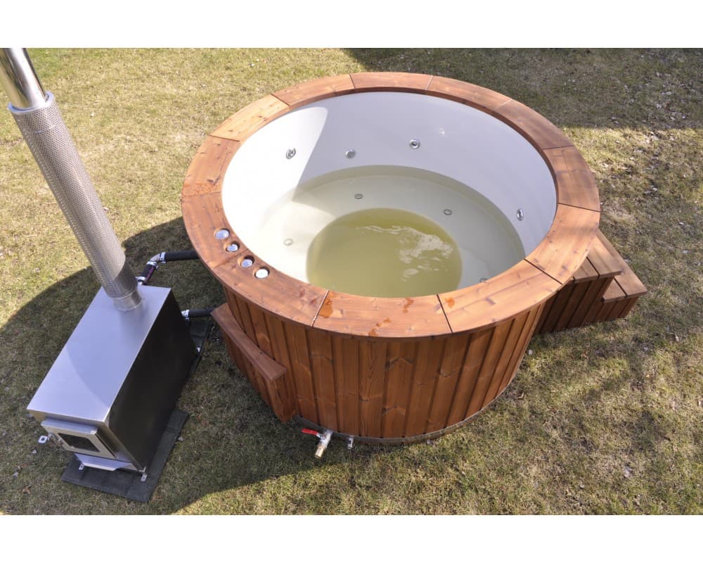 Udendørs spabad 1,6 m med massagesystem image 5