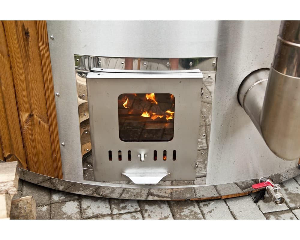 Glasfiber-spabad med integreret ovn image 4